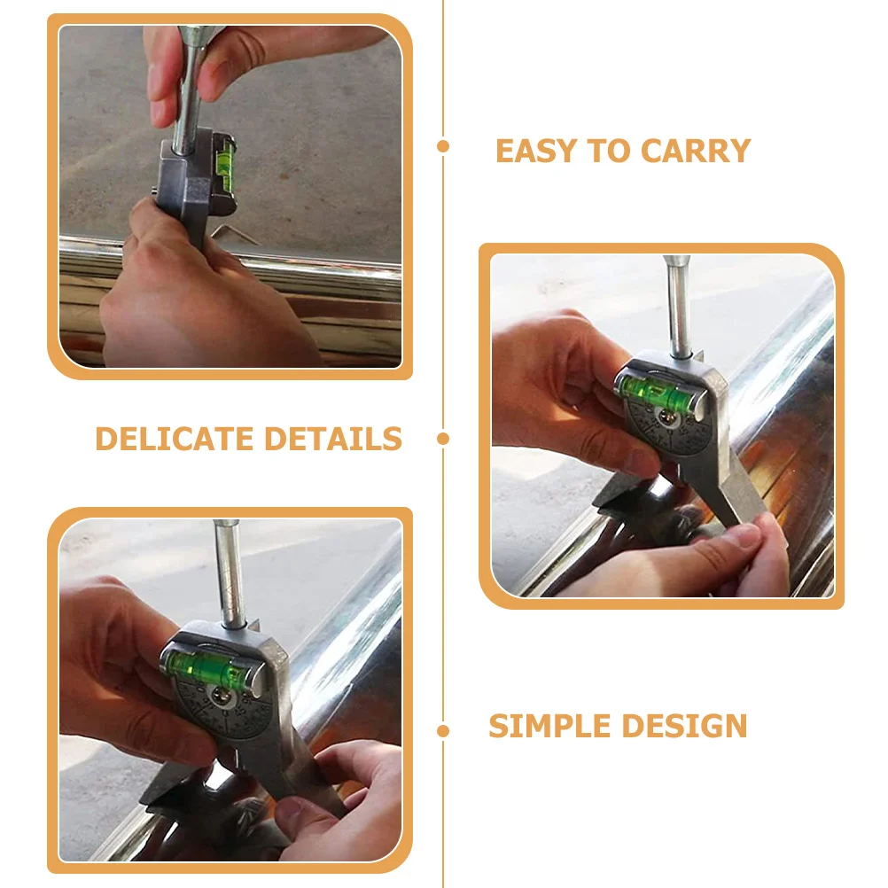 

Center Find Marker Metal Ruler Versatile Design Tube Center Finder Precise Positioning Long Lasting Performance