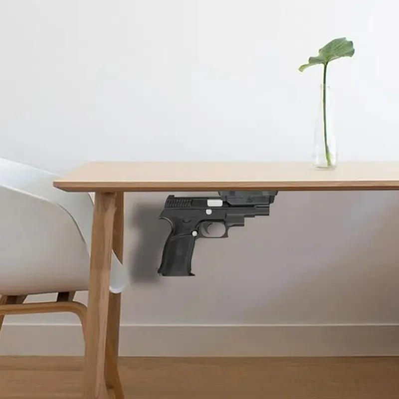 Gun Mount Magnetic Pistol Holder Handgun Car Bedside for Glock g17 19 22 34 43x Taurus g2c 1911 Hunting Accessories