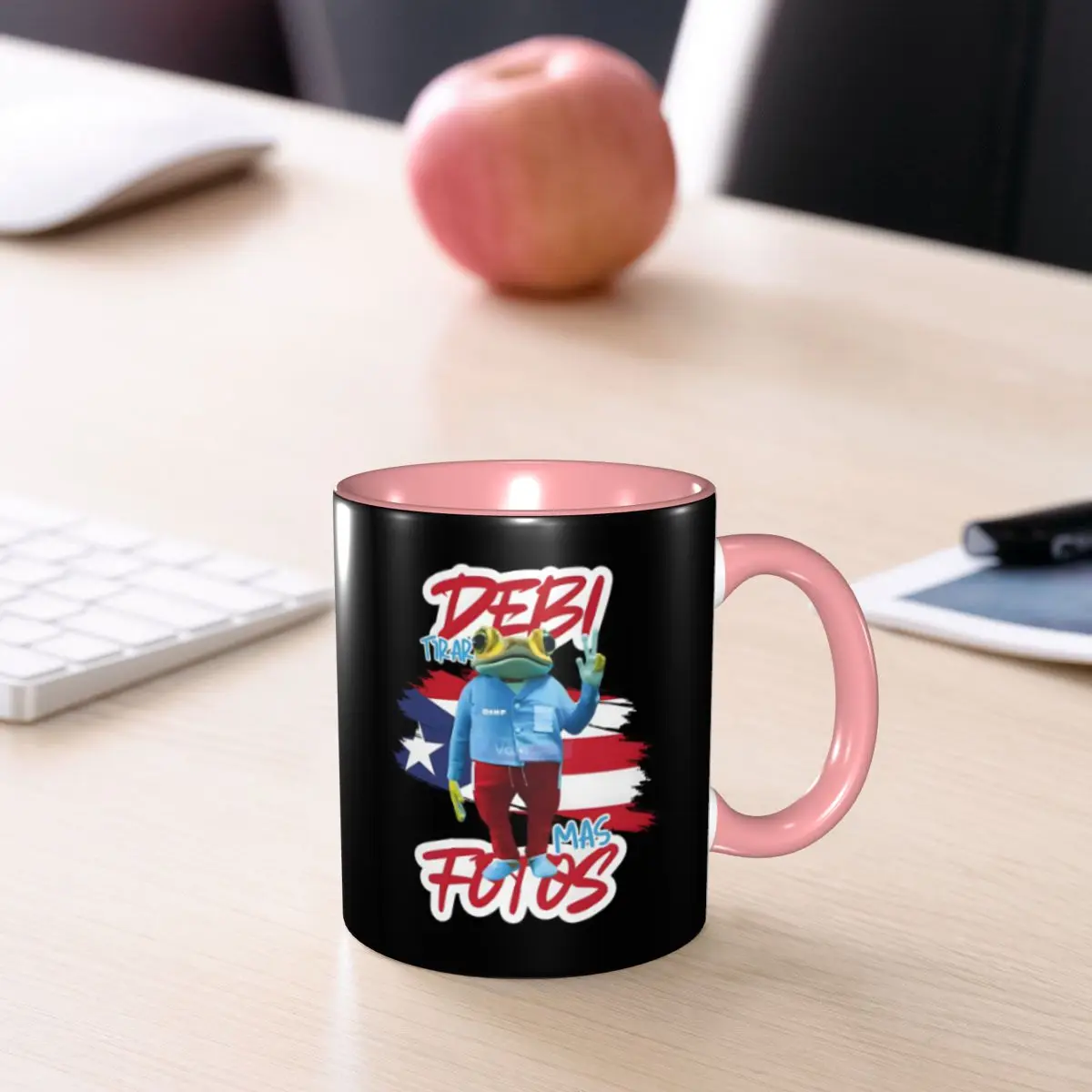 Bad Bunny DTMF Debi Tirar Mas Fotos Mug Funny Ceramic Coffee Cups Tea Mugs Milk Cup Drinkware Gift for Friends