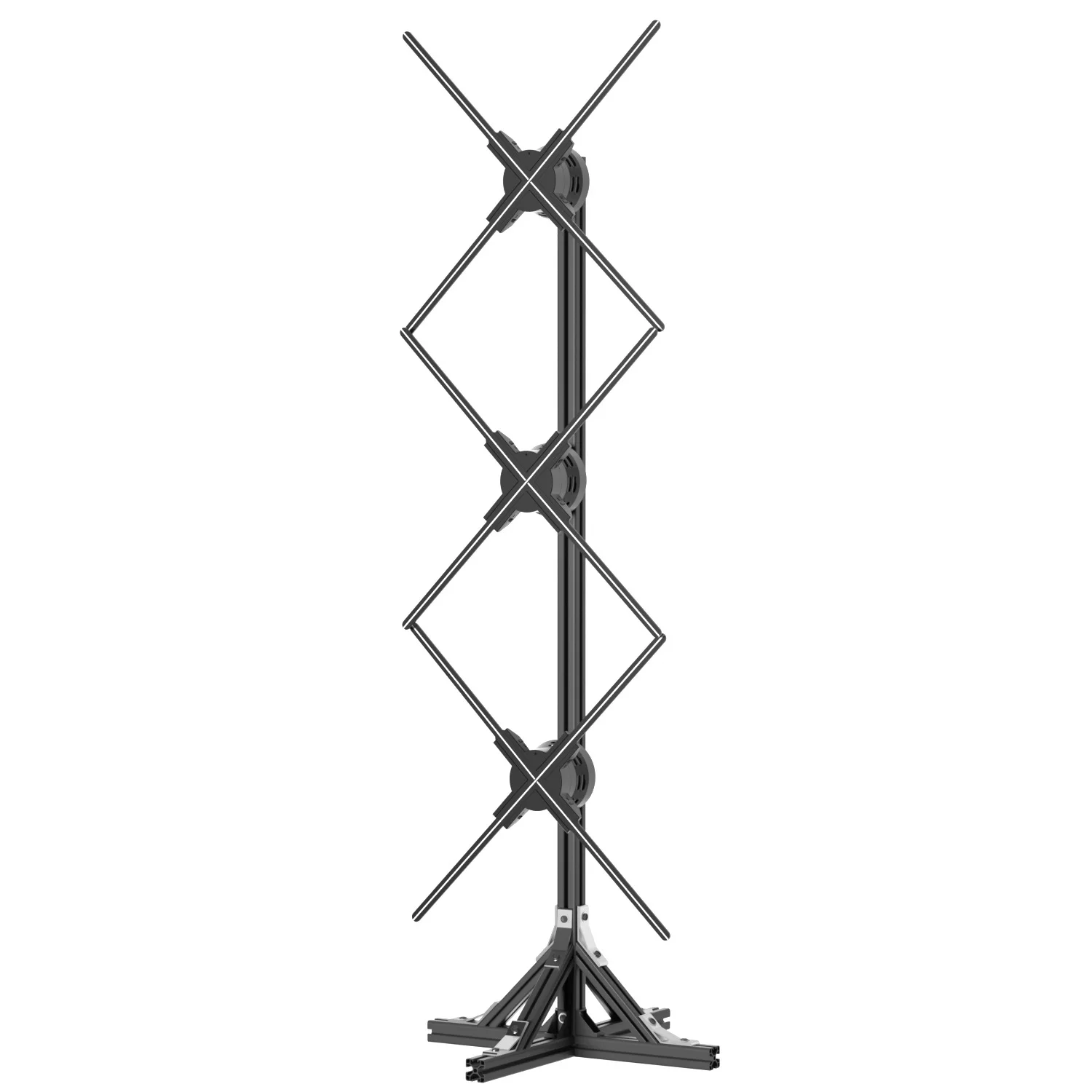 Lampu LED mesin iklan holografik