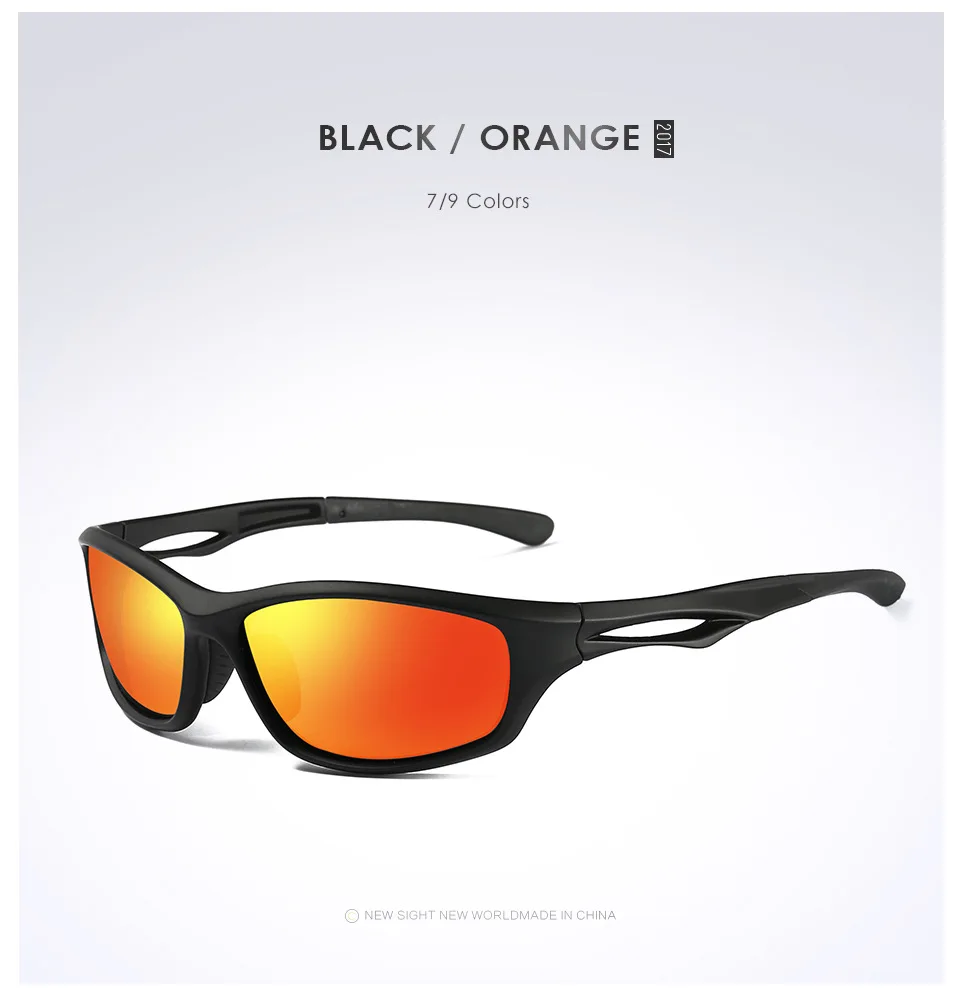 VCKA Polarisierte Myopie Sonnenbrille TR90 Männer Frauen Klassische Sport Driving Gläser Männlichen Bunte Linsen Angepasst Rezept UV400 3