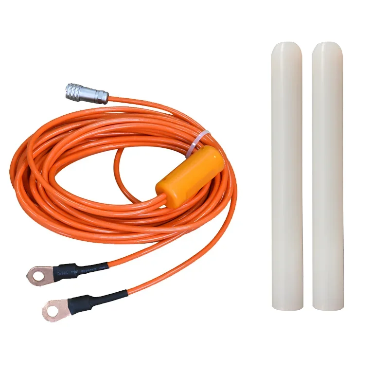 

PQWT Water Detector Cable 10 meters Copper Electrode Rods LCD Screen Sensor Accessories