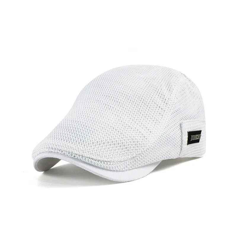 High Quality Men Mesh Breathable Beret Spring Thin Sun Protection Cotton Baseball Cap Male Classic Sunshade Hat Summer Women