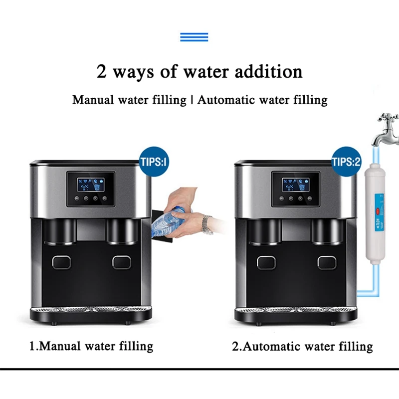 Miếng Dán Cường Lực ITOP Đa Năng Máy Làm Đá Viên Đá Nghiền Nát BĂNG BĂNG Nước Máy Làm Đá Viên Đạn Nứt Máy Làm Đá Máy Bào Đá Mini 110V -220V
