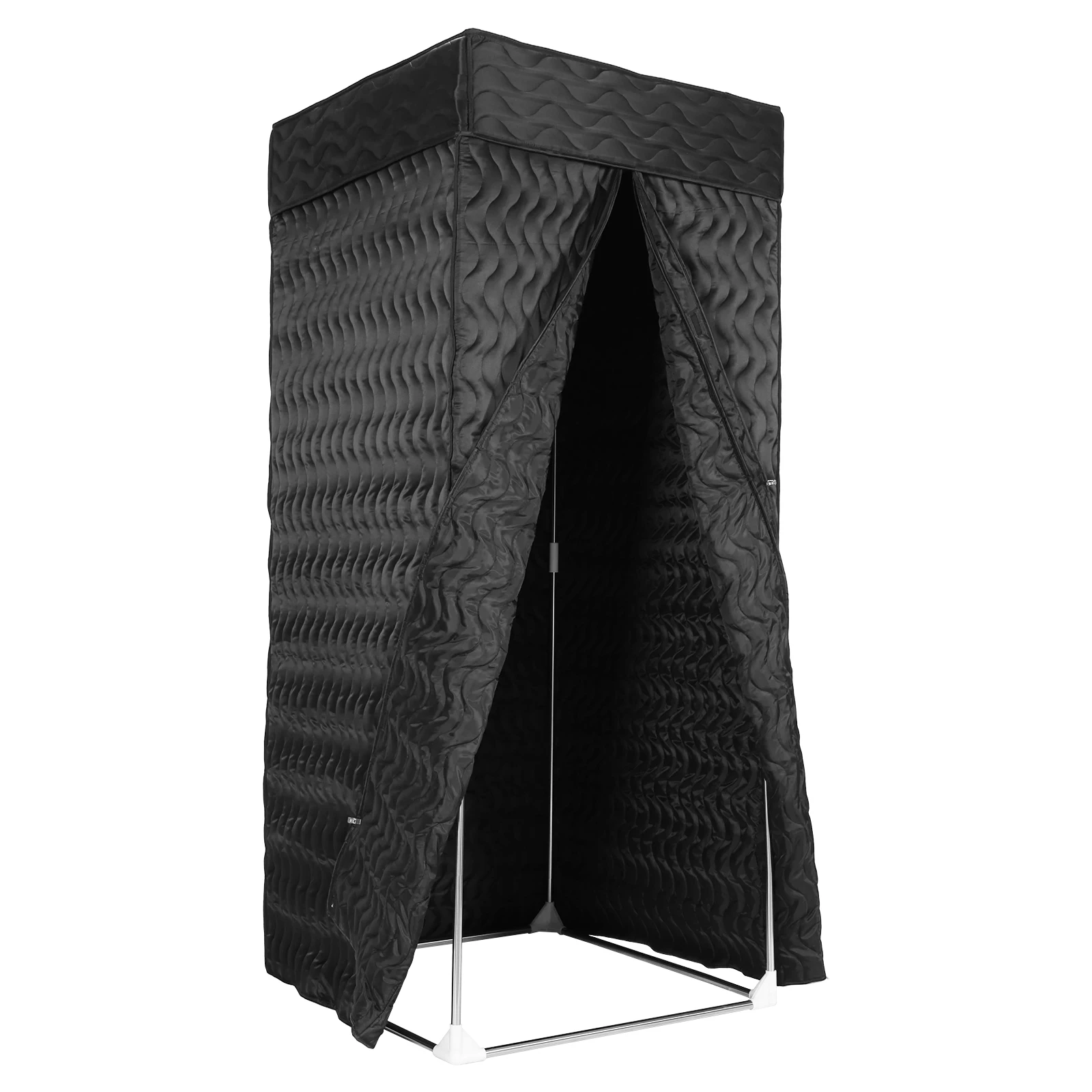 

360° Portable Vocal Booth Easy Setup Sound Isolation Booth Room with Thick Acoustic Blankets for Voice-Over Podcast & Music
