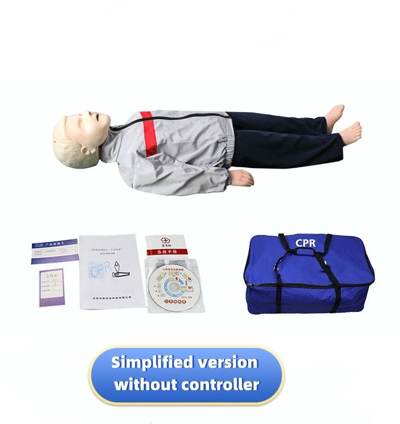Child CPR Training Manikins/ Mannequin, CPR Dummy with Accessories for Children CPR and First Aid Training