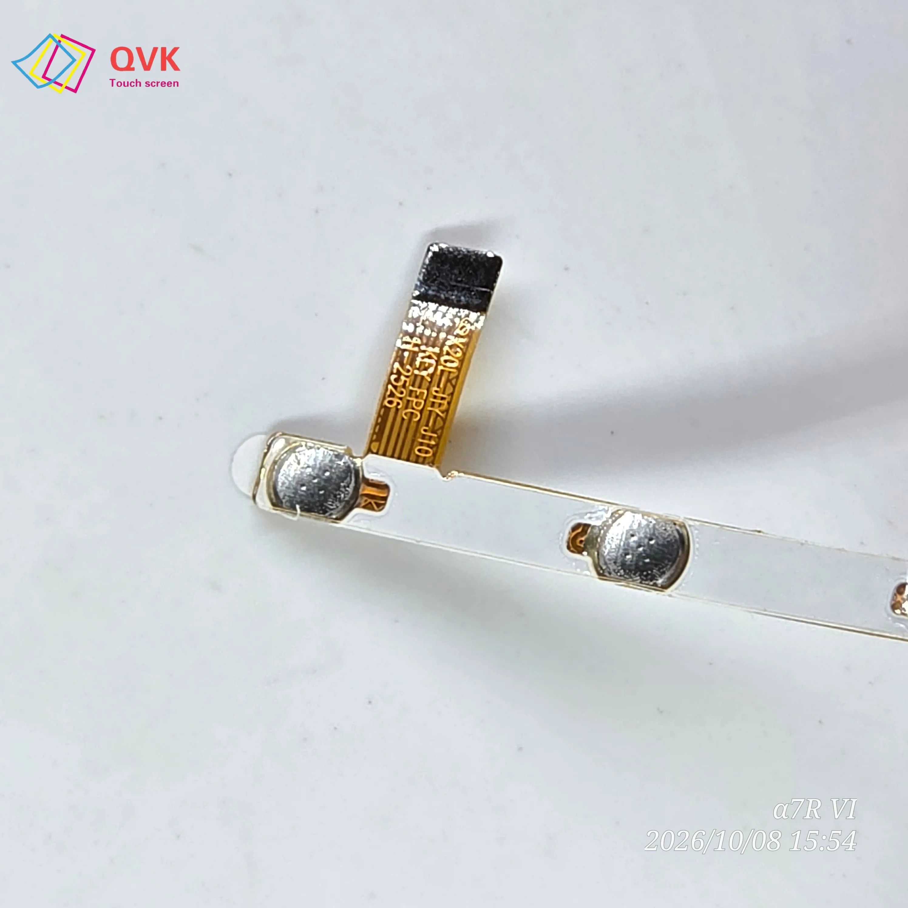 P/N X20L-JTY-J10 KEY FPC H-2526 6PIN 42MM Tablet spare parts Switch on off Power Volume button Cable Flex