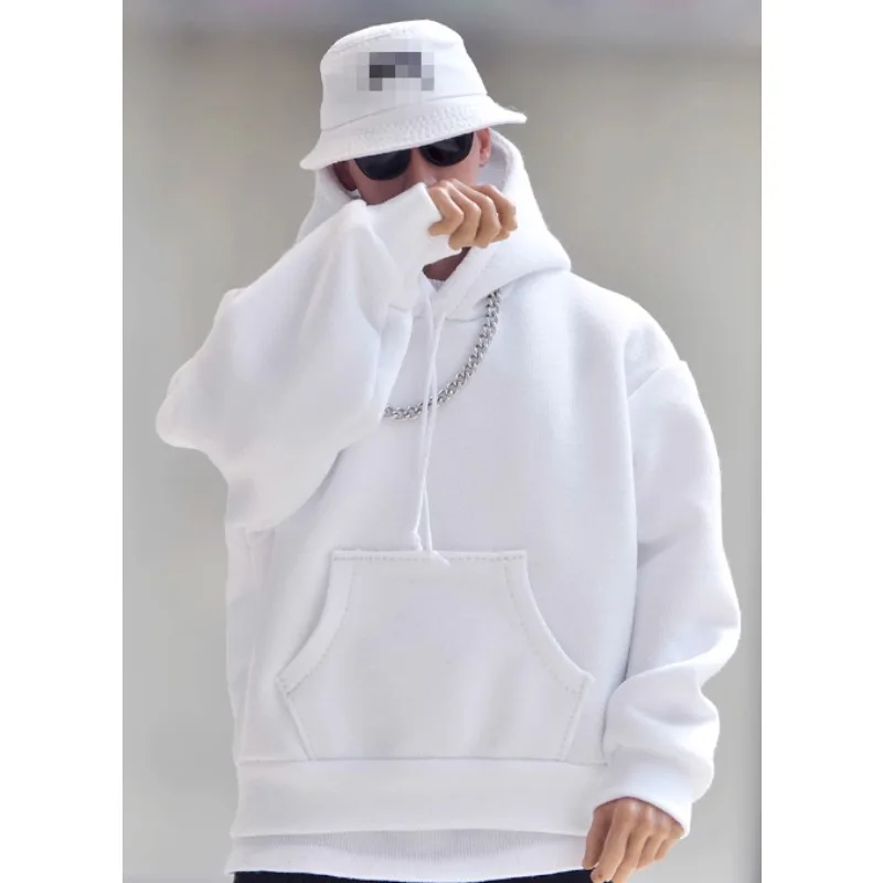 

1/6 Men Man Phichen Hoodie Plus 12 Inch Trendy Doll Hoodie TB M35 Strong Muscle Allover Doll Clothing CMB338