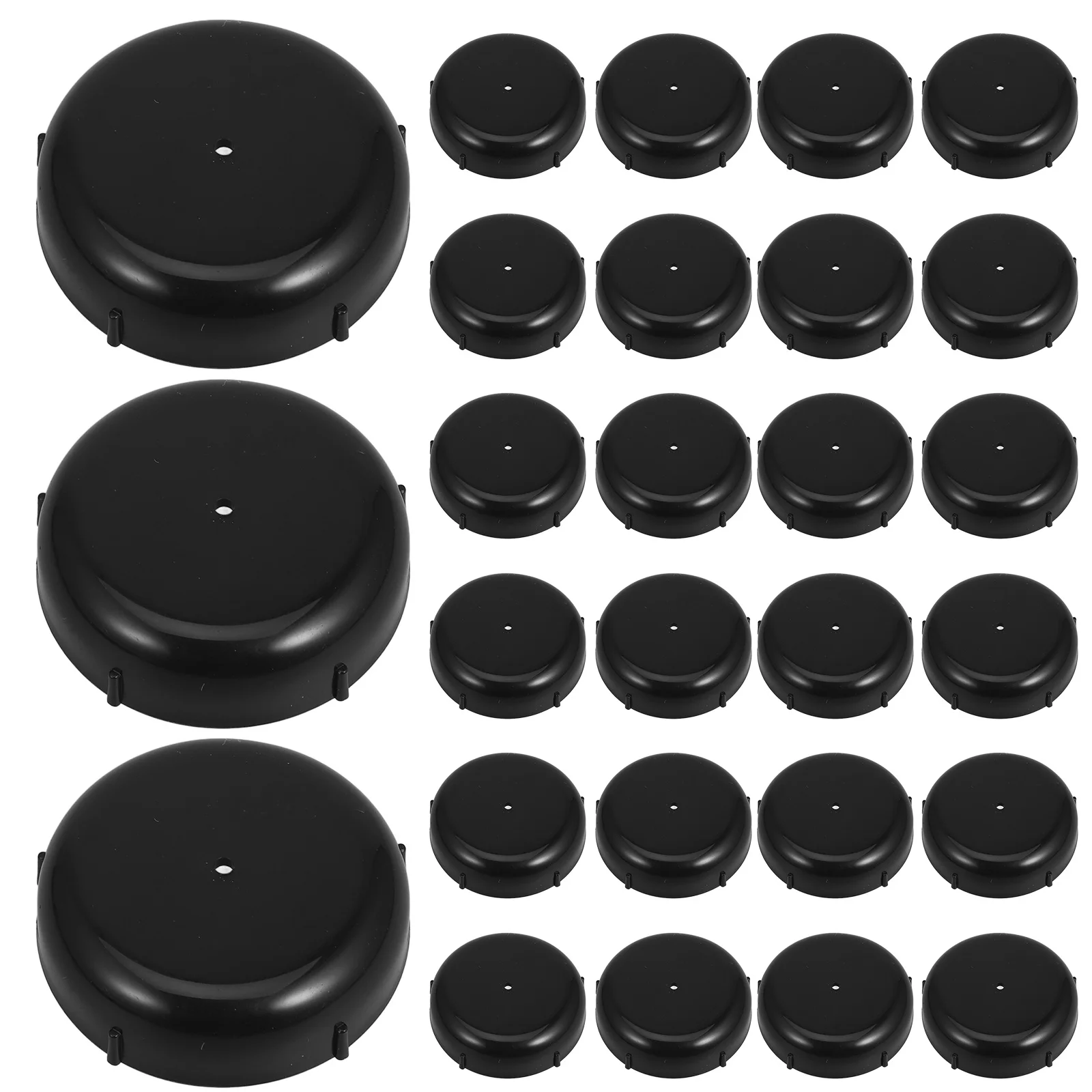 

24pcs Chair Foot Protectors Round Furniture Feet Pads Anti-Slip Stoppers For Hardwood Floor Protector Table Bed Couch Legs