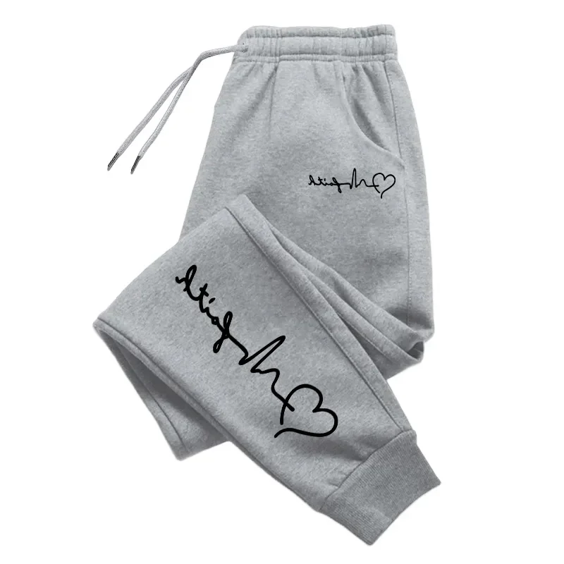 

Morning Run Mens Sweatpants Hot Sales Printing Casual Pants Outdoor Sports Jogging Pants Daily Sportswear Fashion Man Trousers