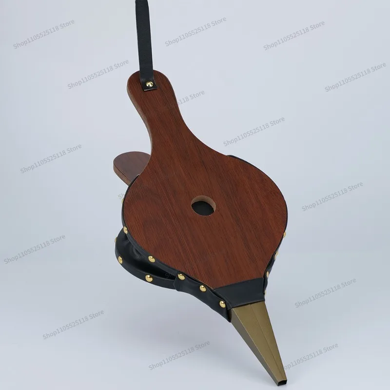 For Wooden Hand Bellows, Leather Tiger, Solid Wood Hand Bellows, Fireplace Burner, Hand-held Blower