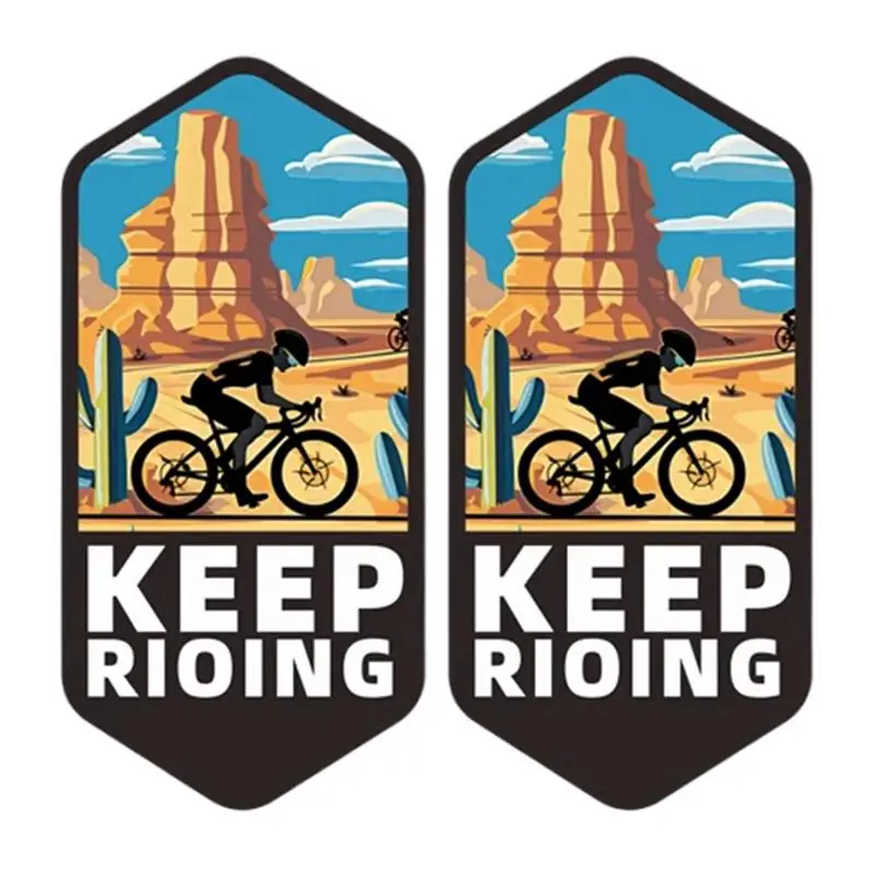 Road Cycling Stickers Cycling Top Tube Decals Bikers Frame Stickers For Car Laptop Water Bottle Waterproof Phone Case Decal