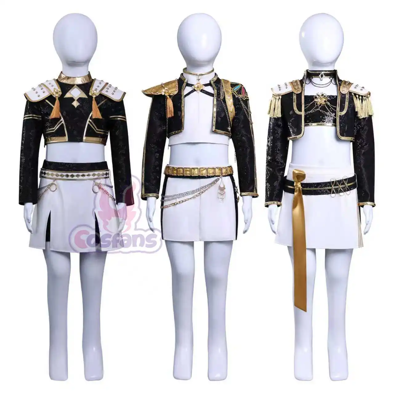 Girls Black Golden … - image