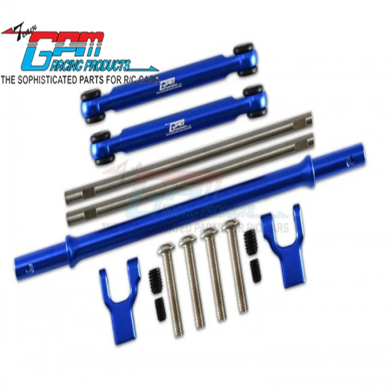 

GPM STAINLESS STEEL REAR SWAY BAR & ALUMINUM SWAY BAR ARM & STAINLESS STEEL LINKAGE-12PC For AXIAL 1/10 RBX10 Ryft 4WD Upgrade