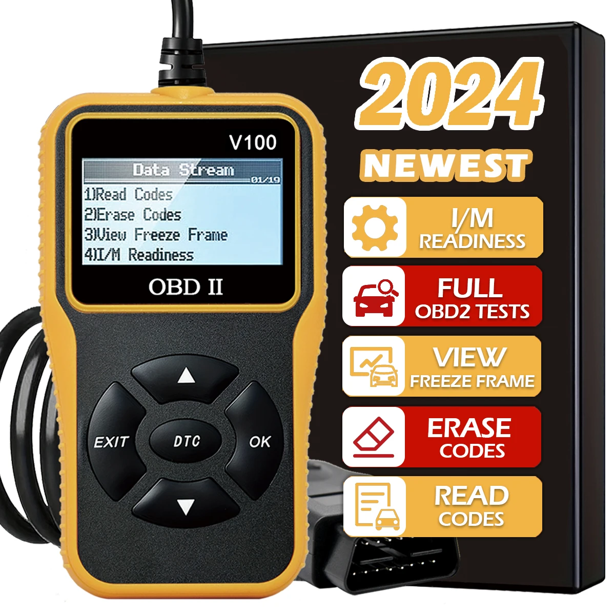 Car OBD2 Scanner Di… - image