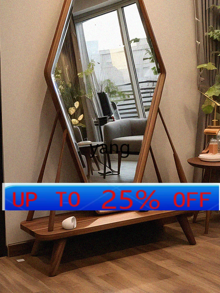 

LHFull-Length Mirror Floor-Standing Home Luxury Italian Light Luxury Changing Mirror Large Retro