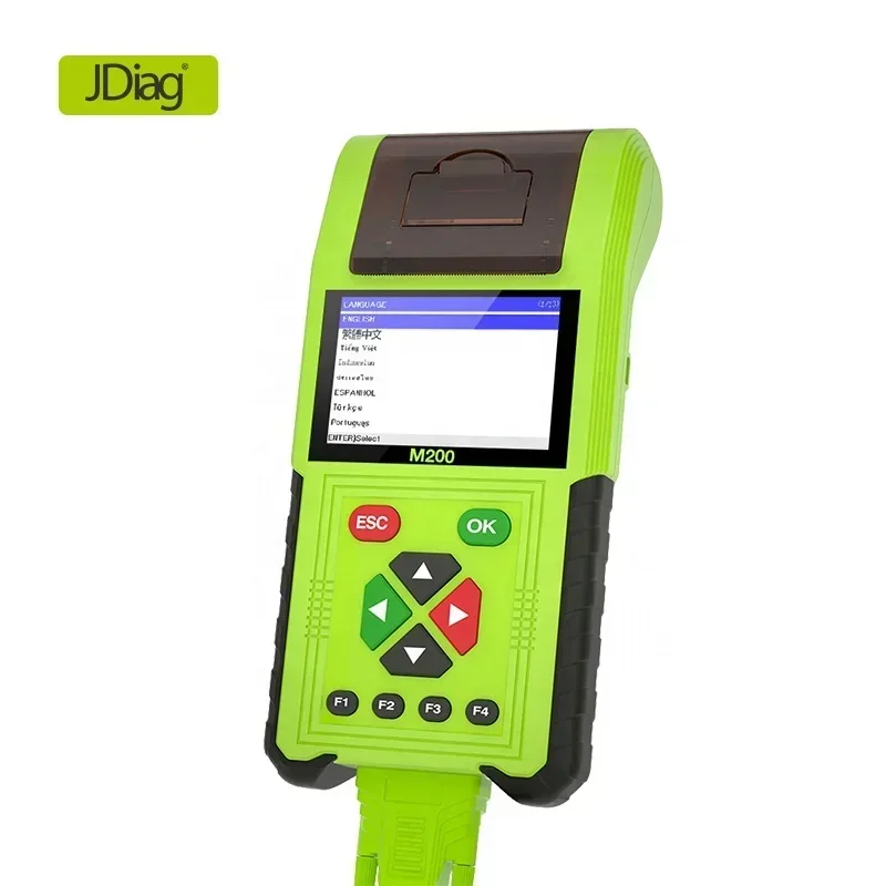 M200 Pro Full Version for Motorcycle Scanner for OBD2 Diagnostic Tool for Battery Tester for Universal Multilingual