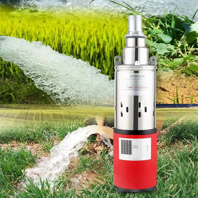 DC Deep Well Pump 12V 24V 36V 48V Marine Water Pump Solar Water Pump DC Submersible Pump High Head Submersible Pump Booster Pump view 5