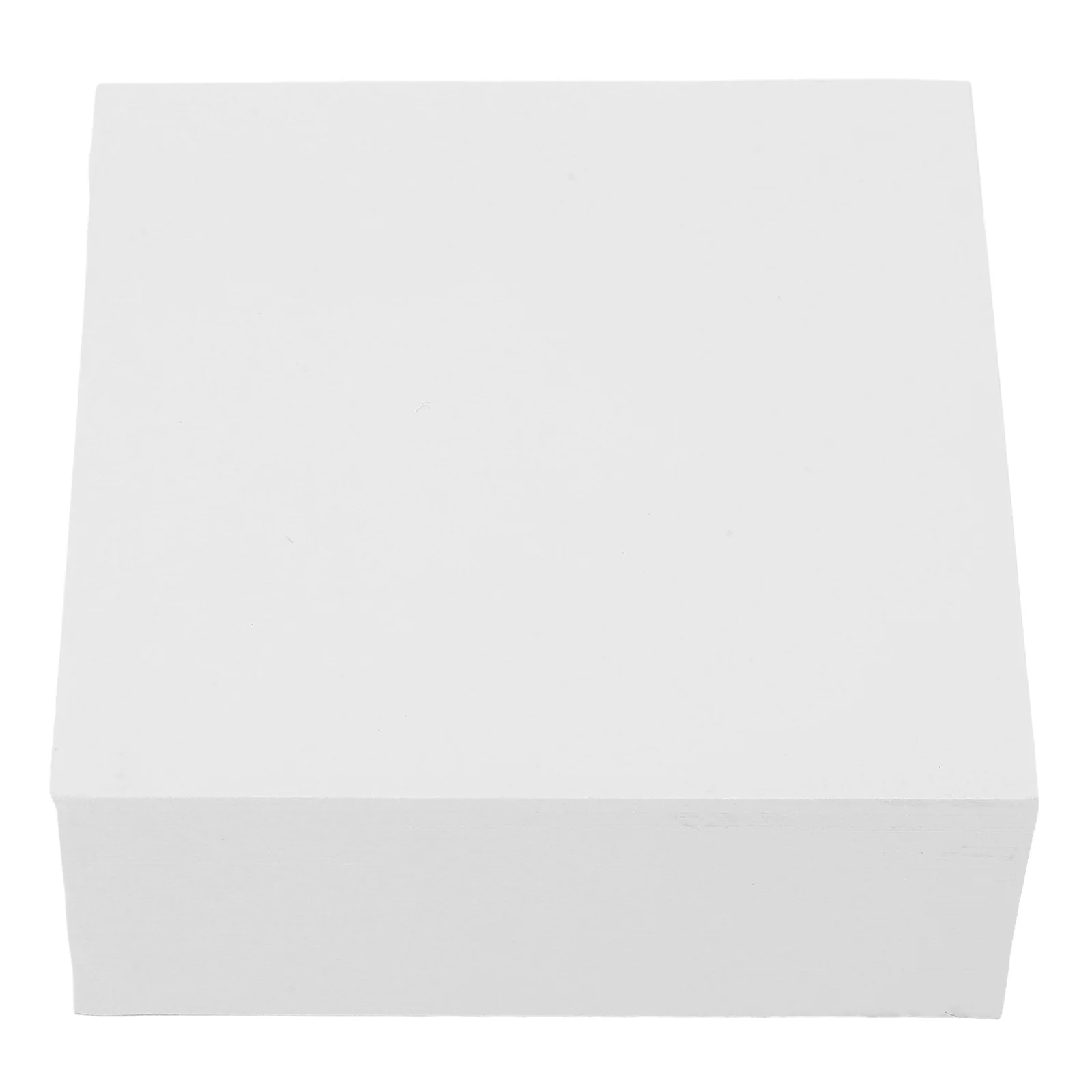 400 قطعة لوحات مذكرة فارغة غير ورقة 3X3 بوصة الكتابة السلسة لمكتب دراسة المنزل الأبيض المسيل للدموع تذكير ورقة #2