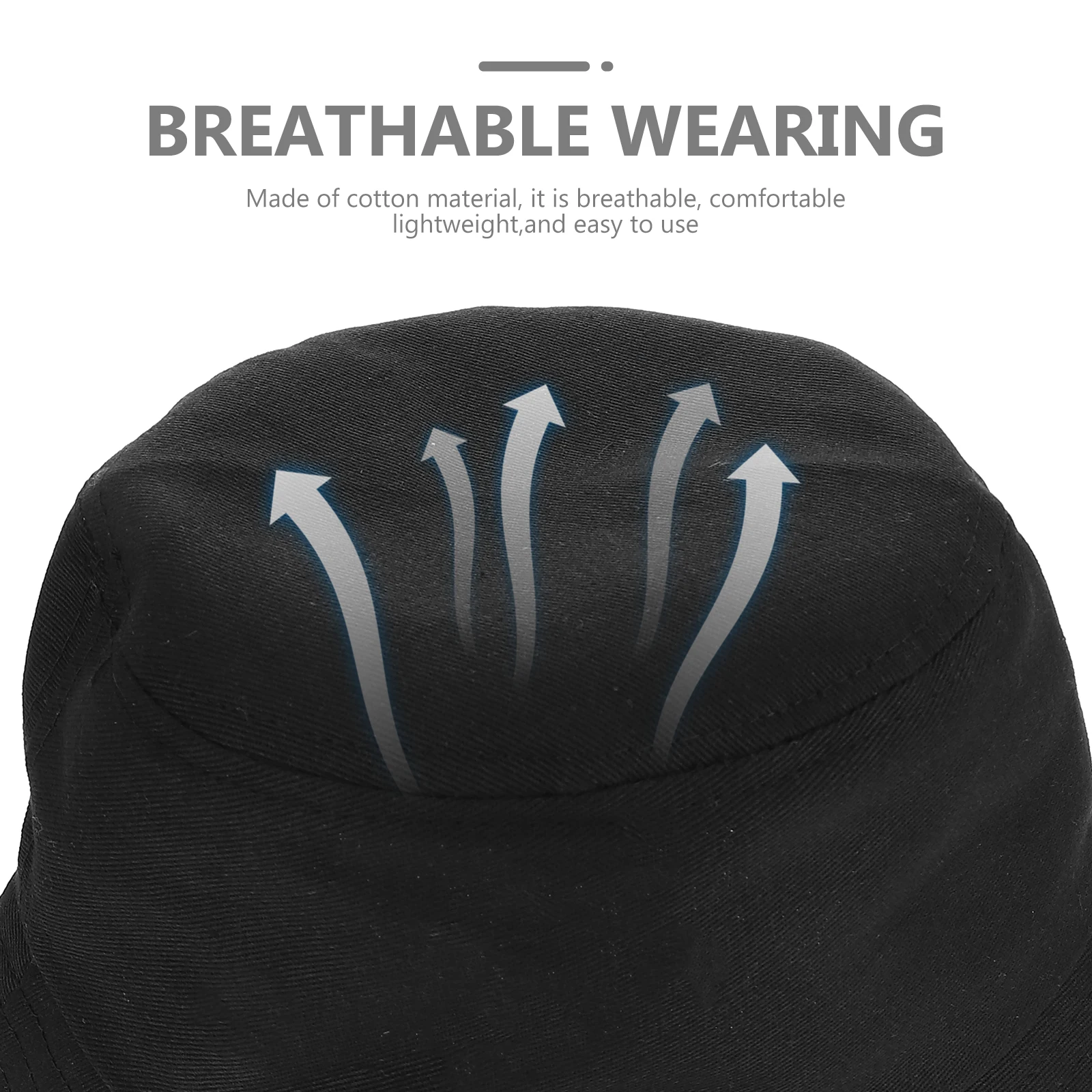

Fisherman's Hat Simple Design UV Protection Sun Cotton Summer Fashion Holiday Solid Color Fashionable
