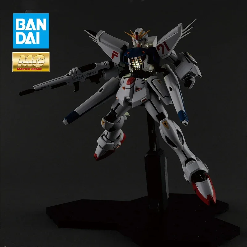 

BANDAI MG 1/100 Anime Mobile Suit Gundam F91 Ver 2.0 Action Toy Figures Assembly Model Gift