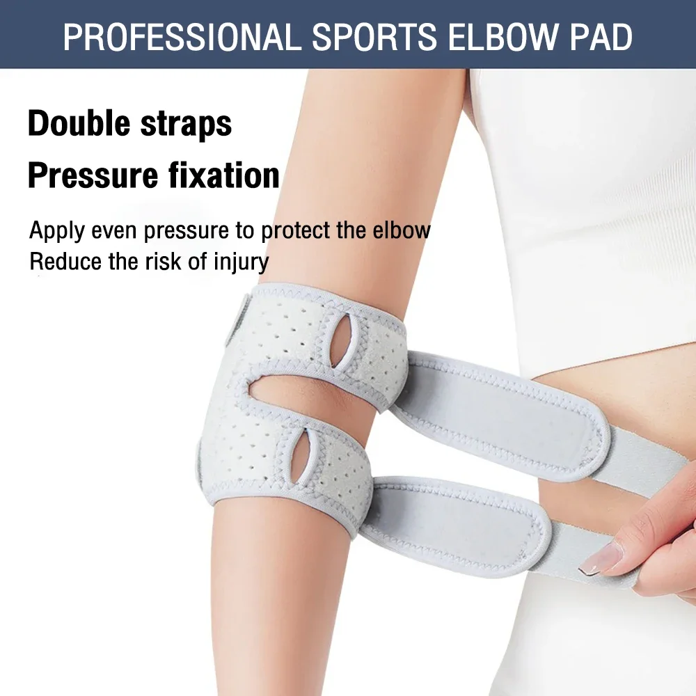 1 قطعة منصات الكوع الرياضية القابلة للتعديل سيليكون المضادة للتصادم تنفس دعم للجنسين اللياقة البدنية حامي الصالة الرياضية ممارسة #3