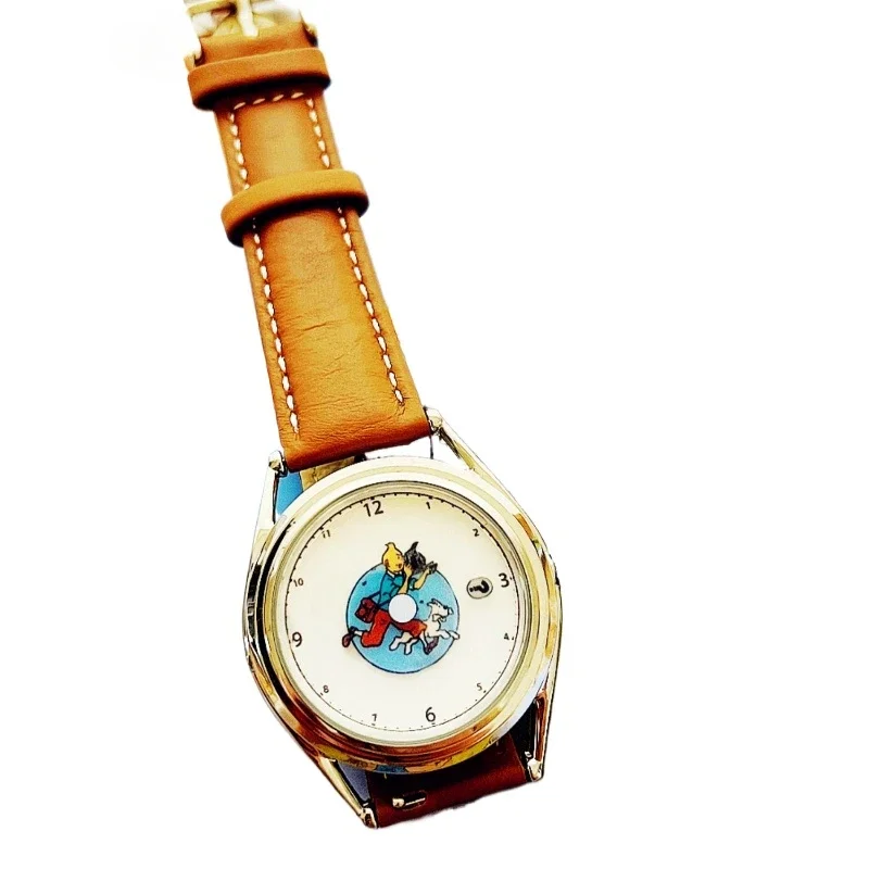 창의적인 애니메이션 스타일 커플 쿼츠 시계, 하이 퀄리티 심플 트렌드, 방수 자동 여성 시계, 생일 선물, 신제품