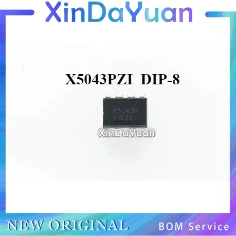 

5 pcs X5043P X5043P X5043PZI DIP-8 Microprocessor Monitor IC