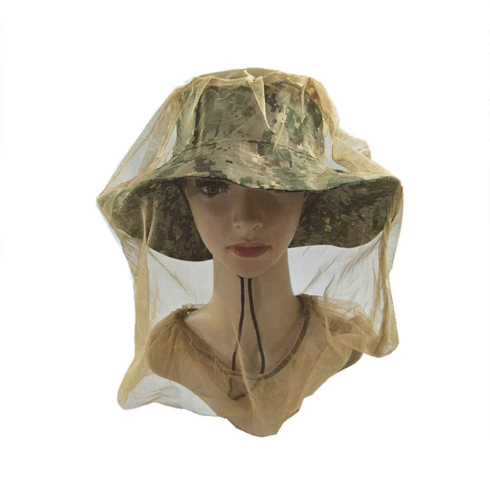 

2 PCS Insect and Mosquito Hat Beekeeping Head Net Sun Protection Boonie Hats Men Women Fishing