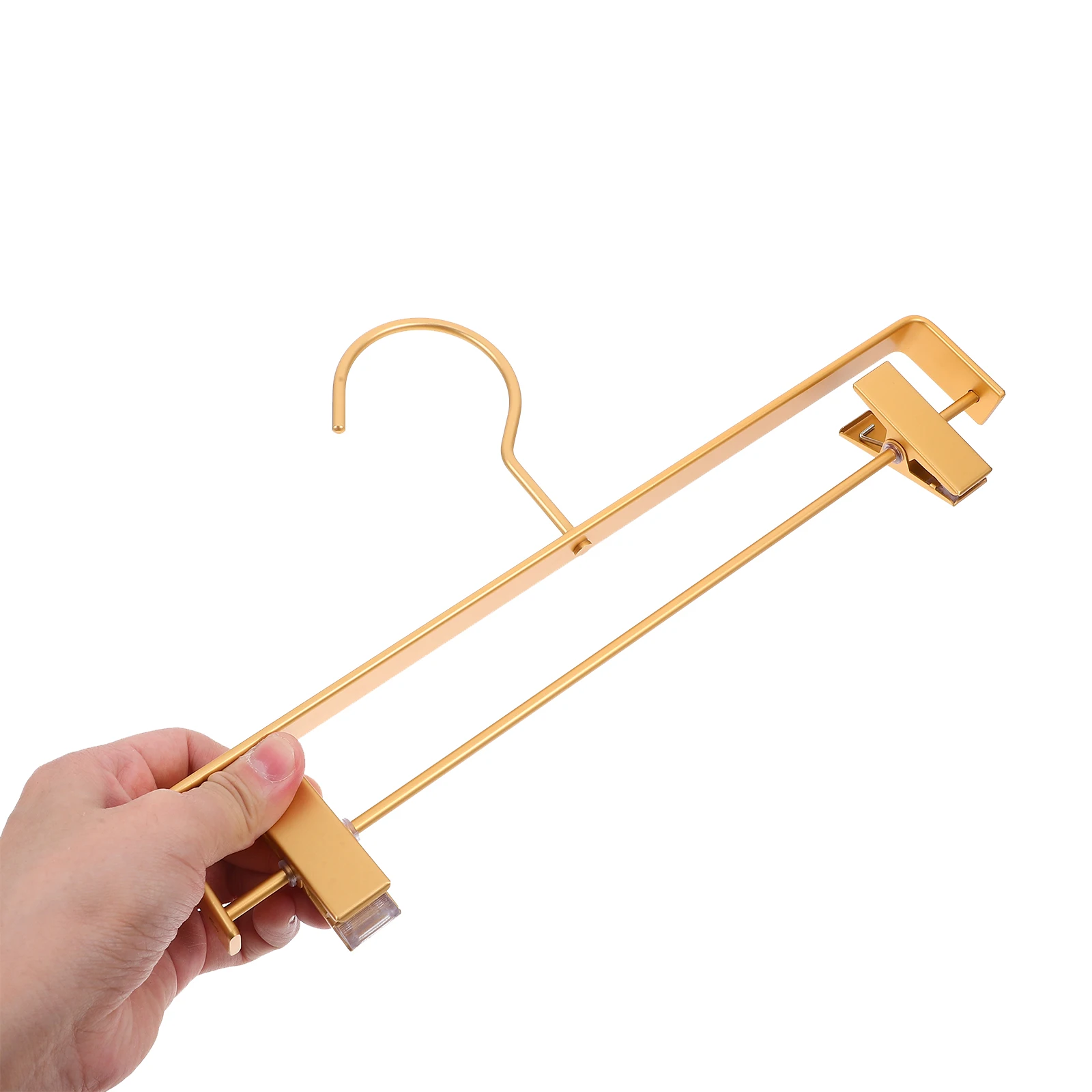 سبائك الألومنيوم السراويل شماعات كليب الثقيلة للتنانير طماق خزانة الملابس منظمة الفضاء إنقاذ الشماعات للملابس