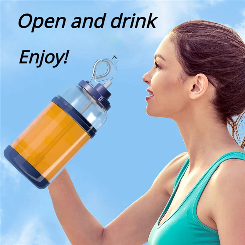 A05G-Juicing Bucket Multifunctional Portable Juicer Juice Cup Wireless Juicer Barrel Juicer Fruit Juice