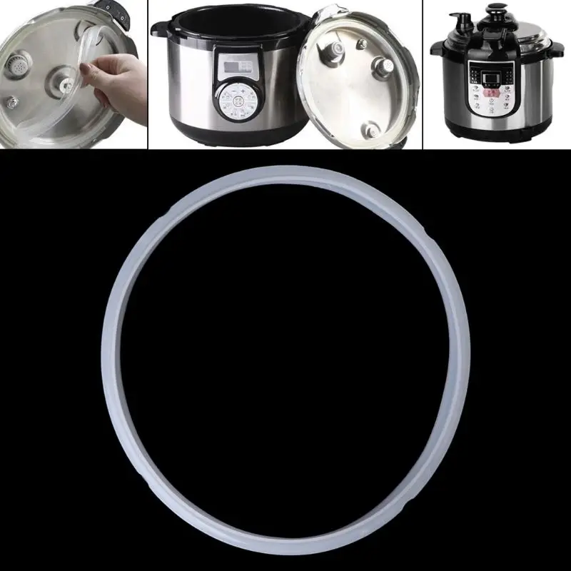 22cm Silicone Rubber Gasket Sealing Ring For Electric Pressure Cooker Parts 5-6L 918D