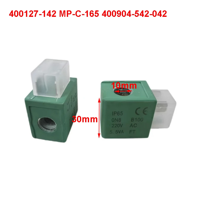 ASCO Type Solenoid Valve Coil Inner Diameter 10mm Height 30mm 400127-142 MP-C-165 400904-542-042 AC220V DC24V AC110V