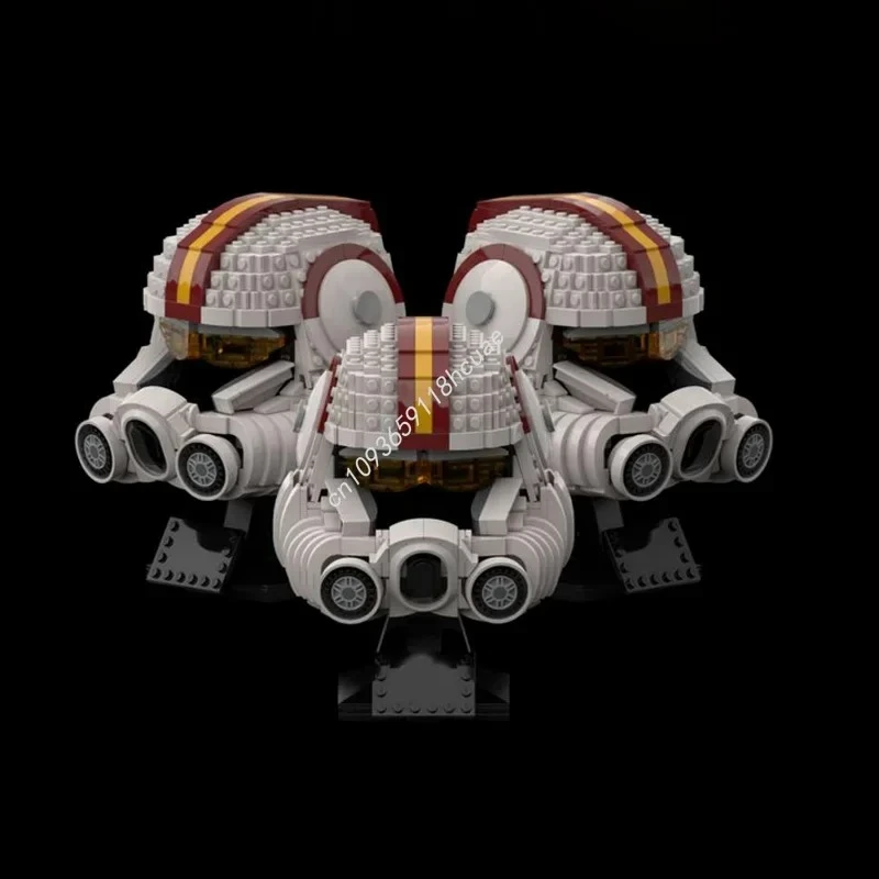 

Moc 883 шт., звездная битва, клон-пилот, ARC-170, модель шлема, строительные блоки, кирпичи, образовательная сборка, игрушки для детей, рождественские подарки