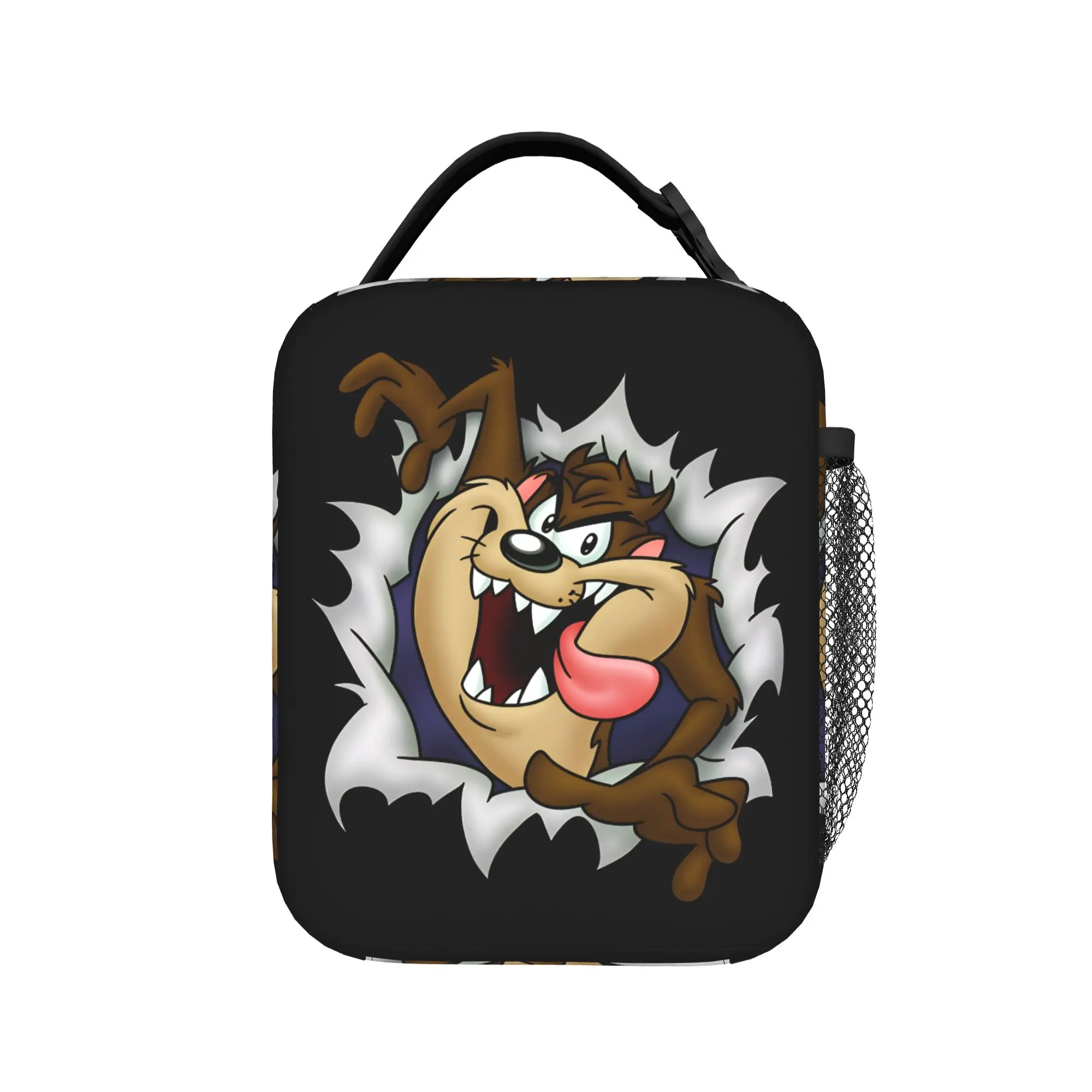 T-Tasmanians D-Devils Lunch Bag  Portable Lunch Box Adult Outdoor Picnic Graphic Cooler Bag Fashion Oxford Thermal Lunch Bags