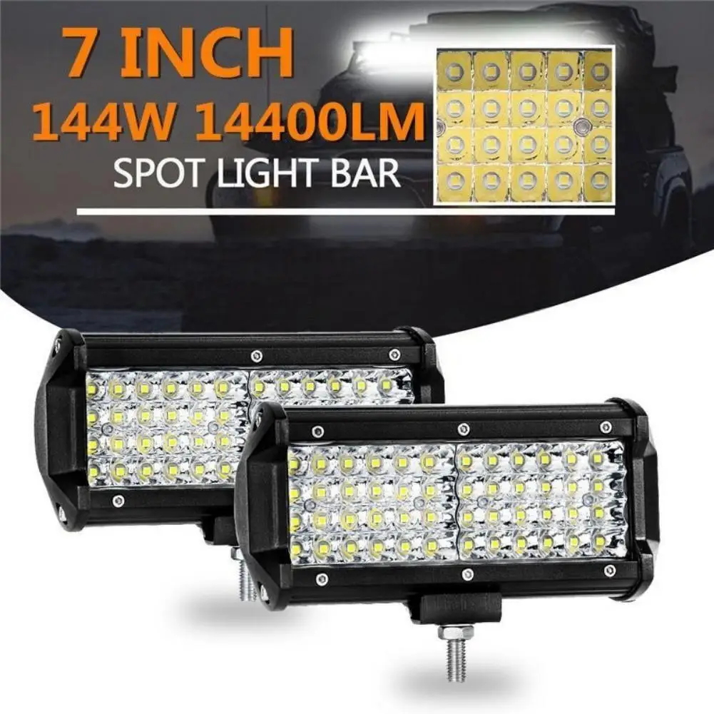 

Car Work Lamp Headlight Car LED Light Bar Truck Tractor Boat SUV Light Fog Lamp For Motorcycles For Automobile Daylight