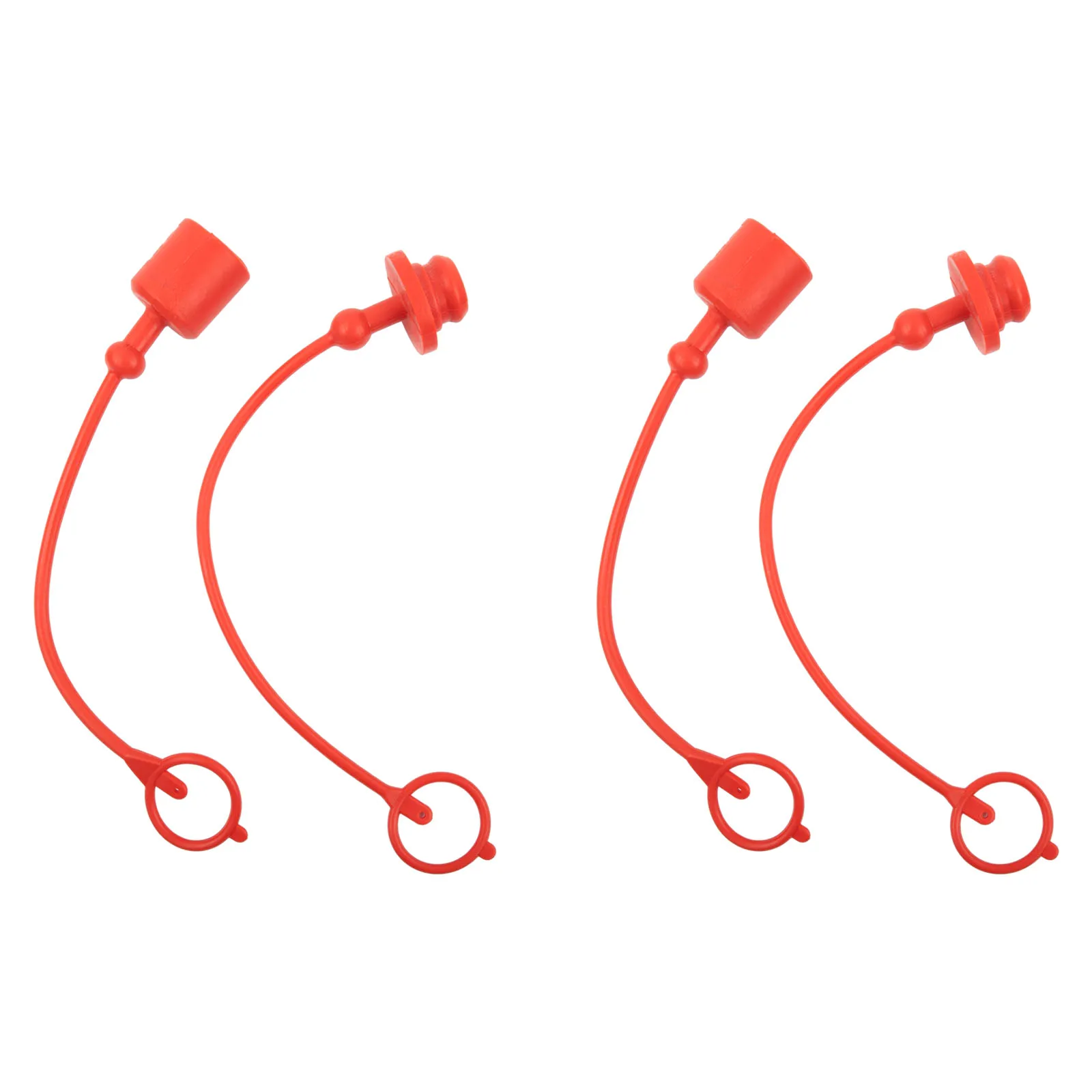 PVC Dust Cap for Hydraulic Quick Connector Enhances Lifespan Prevents Dust and Damage and Push 2 Sets Provided