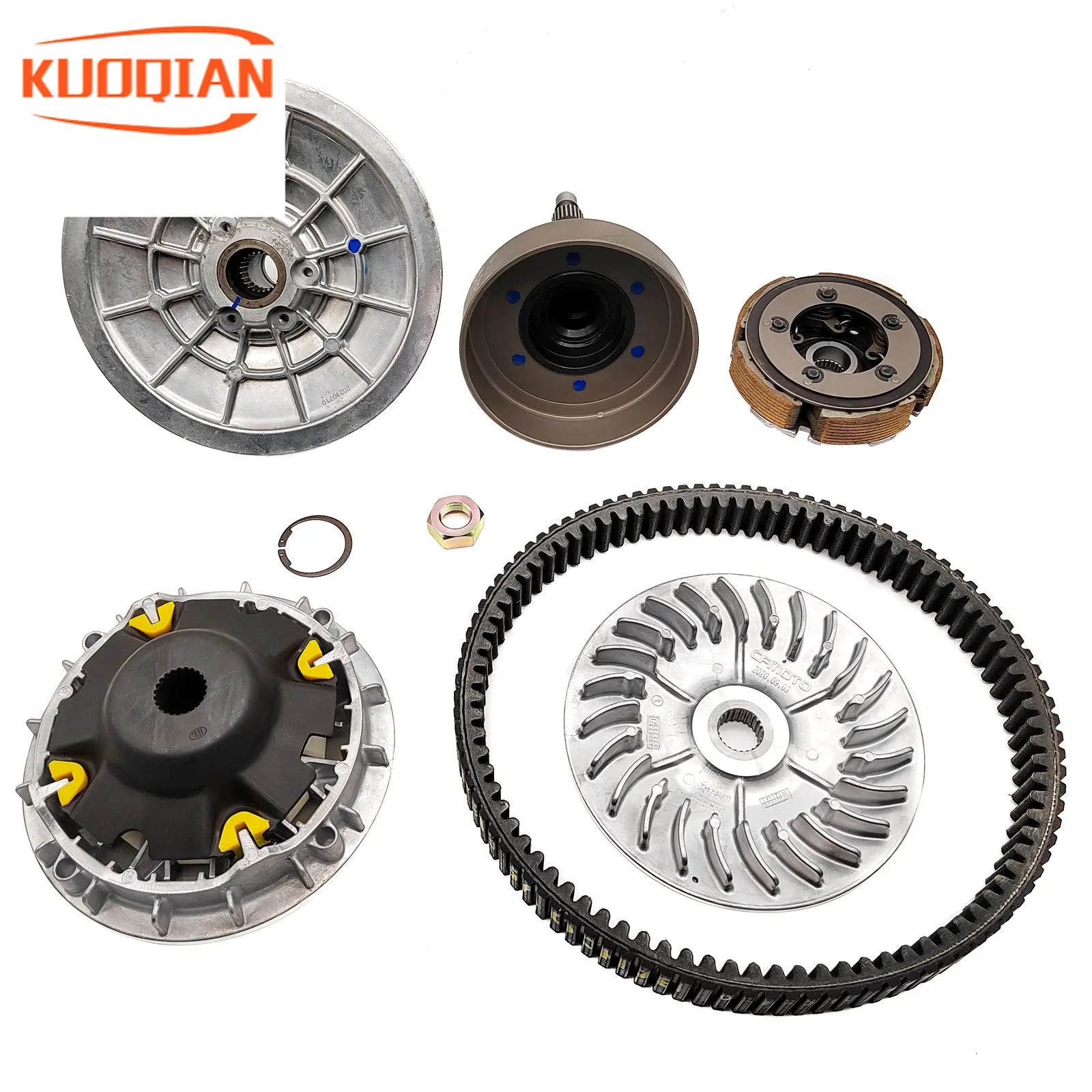 

CF PRIMARY SHEAVE SECONDARY SHEAVE BADOO CVT BELT Variator Clutch Kit CF 800 X8 Z8 U8 QUAD 0800-055000 0800-052000-0001