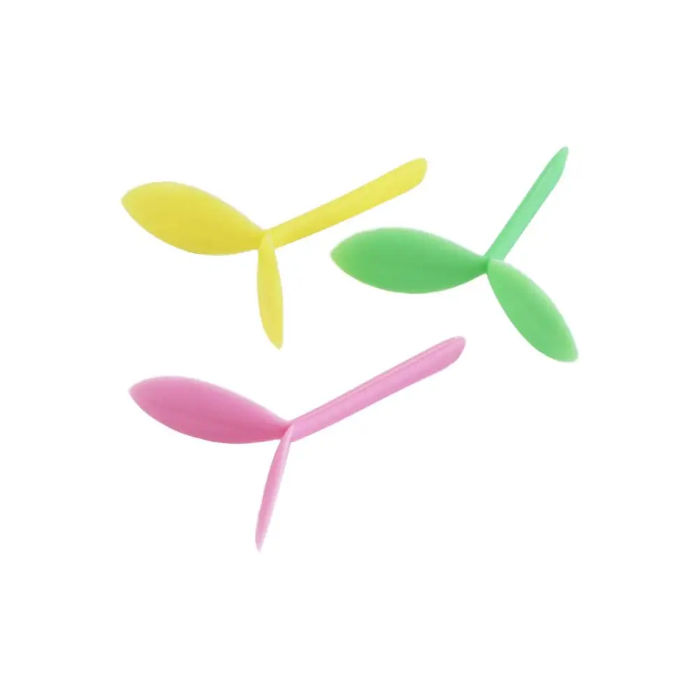 Silicone Creative Reading Green Bookmarks Grass Buds Bookmark Little Grass Bud Little Leaves Bookmark Sprout Bookmark