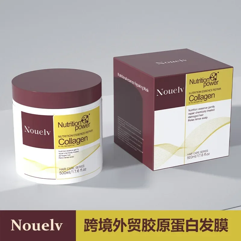 Foreign Trade Collagen Hair Mask, Nutritional Serum Hair Mask, Hair Care Deep Softening Conditioner