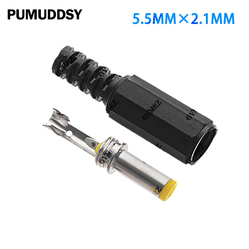 10PCS/lot 1.35x 0.7MM DC Power Adapter plug 5.5*2.1mm/5.5x2.5/4.8x1.7 DC Plug Connector Welding Line Male Plug 1.35x 0.7MM