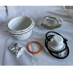 Waterproof PAR 56 Piscina Poolhousing in Stainless Steel Frame and PVC Bucket for Liner Pool
