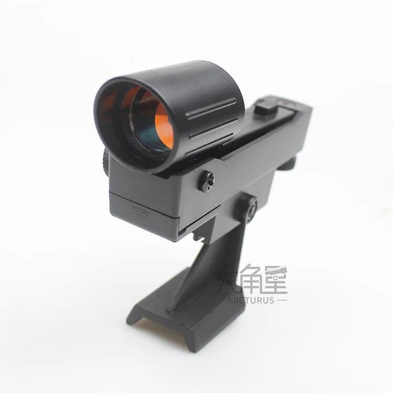 StarPointer Finderscope for Astronomical Telescopes Red Dot Reflex Viewfinder Finder Scope with Slide-in Bracket Two Hole Fixing