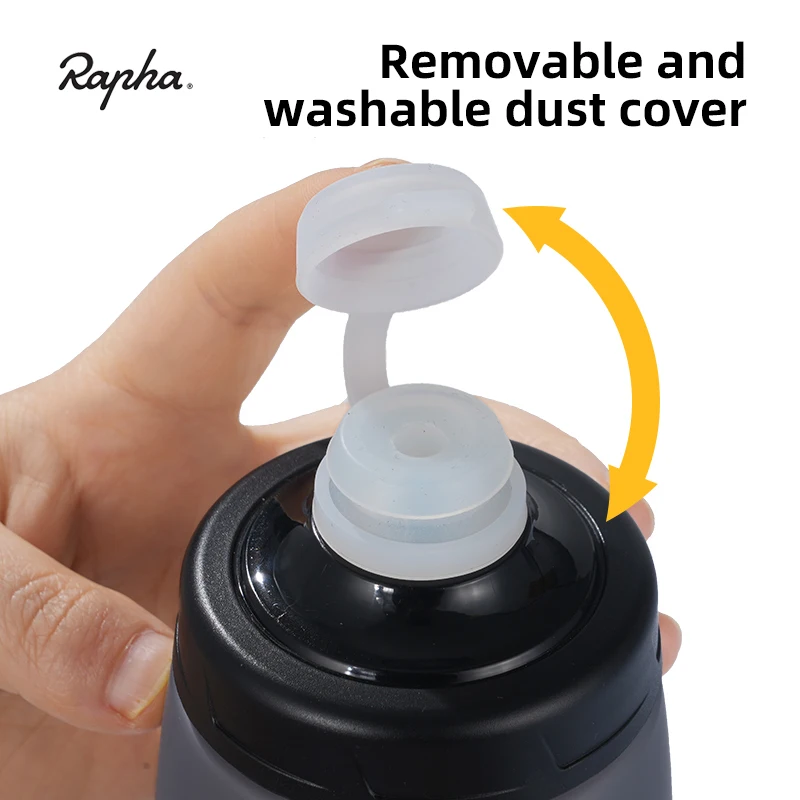 Rapha Cycling Water Bottle 750/620ml PP5 Food Grade Flip Dust Cover Squeeze Sports Fitness Water Cup Bicycle Leak-proof Kettle