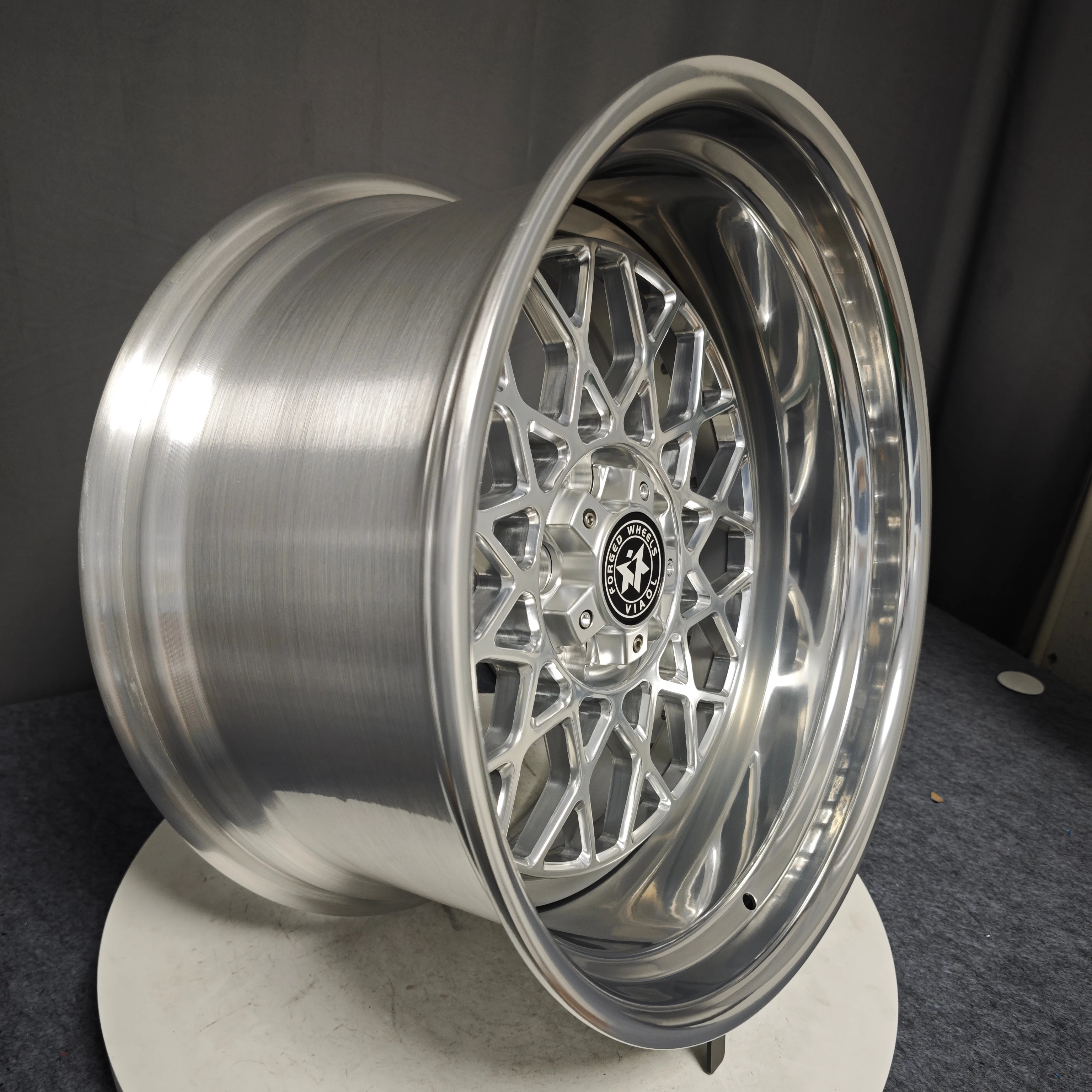 VIAOL forged Car Rims 2P 3P Deep Dish Alloy  custom wide Lip  5x112 5*120 18 19 20 21 22 23 24 fit for 370Z GT-R R35 C260 E300