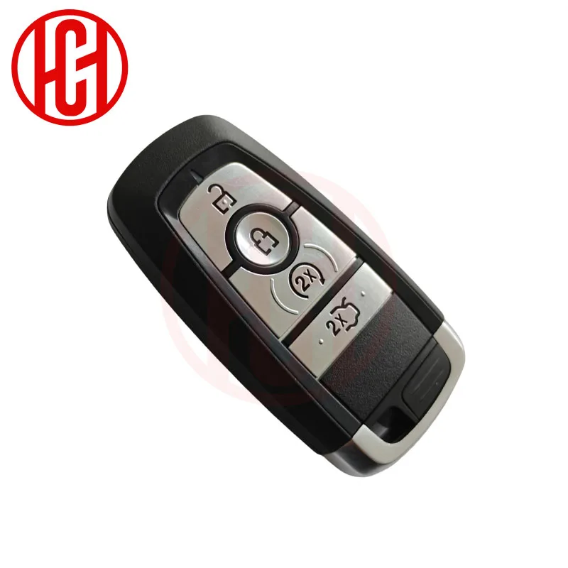 Carcasa de llave inteligente con Control remoto, funda para llave de coche Fob AKFDS131 para Ford Edge Fusion Expedition Explorer Mustang 2017 2018