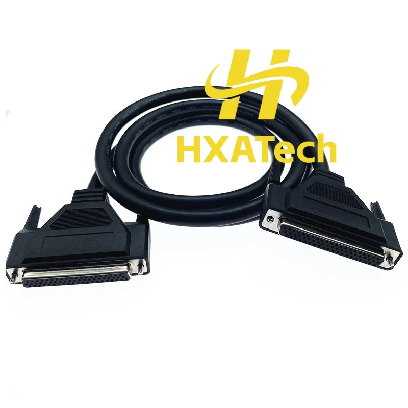 HXATech - DB62 Female to Female Extension Connector Cable 62 Core 62pin Twisted Pair Double Layer Shielded Data Cable with Coppe