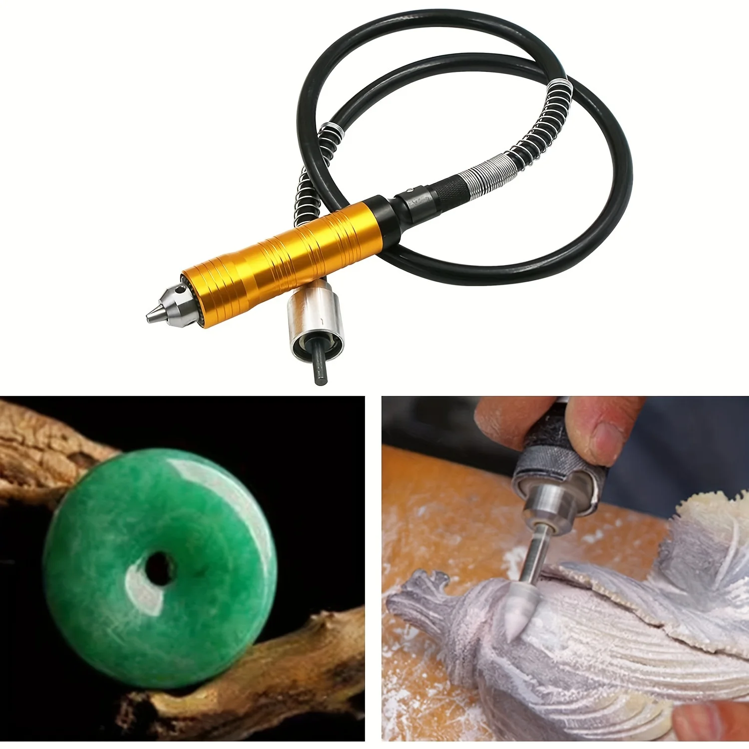 Perceuses électriques avec mandrin de 0.3 à 6.5mm, outil flexible, outil lointain