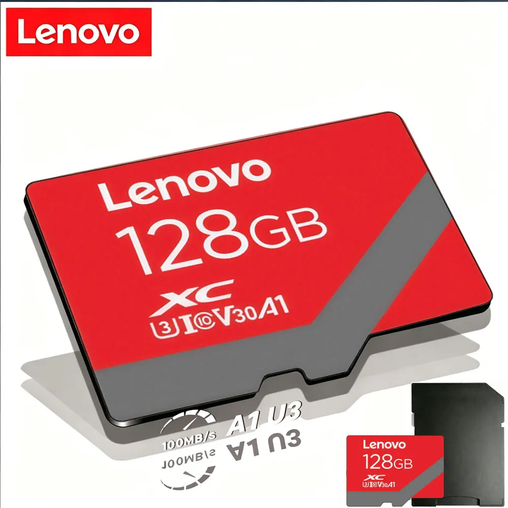 

Карта памяти Lenovo MicroSD High Endurance 32 ГБ, 64 ГБ, 128 ГБ для видеорегистратора/автомобильной камеры – совместима с циклической записью