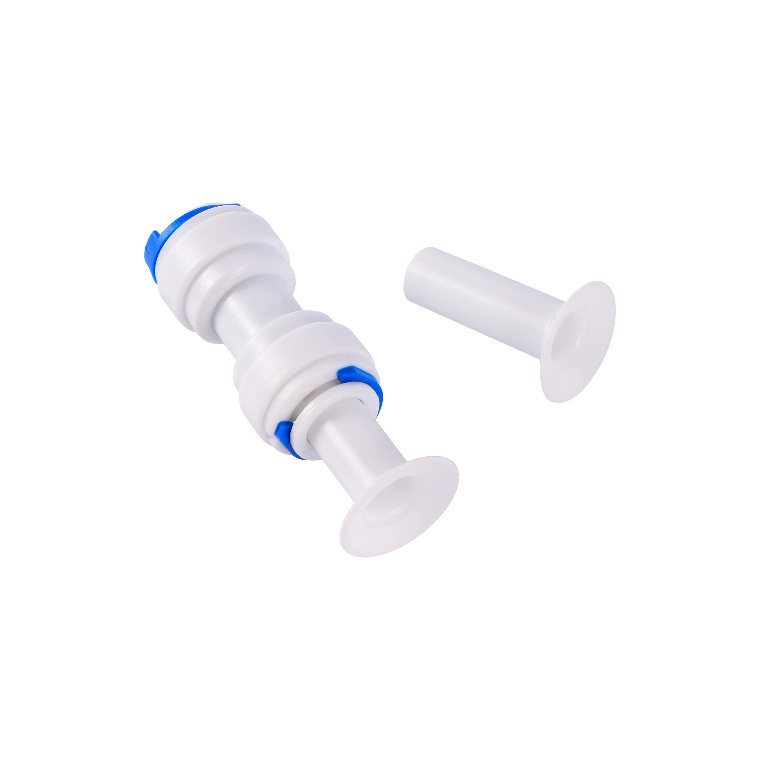 Plastic Quick Pipe Fitting Reverse Osmosis Connector RO Water System Equal Straight 1/4\